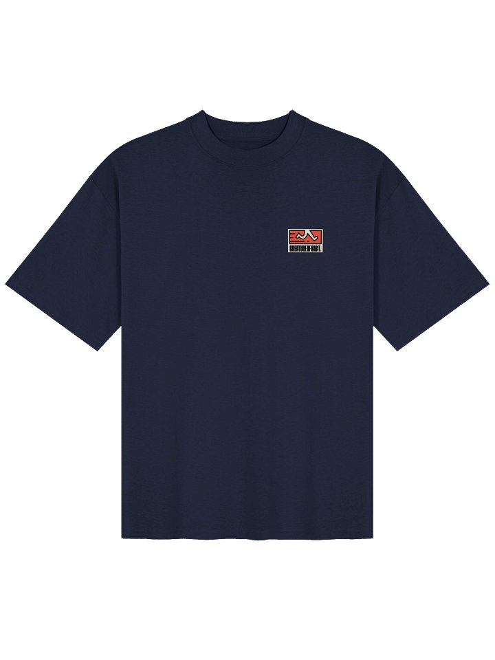 Blessed be the bored Navy Oversized T-Shirt product image (1)