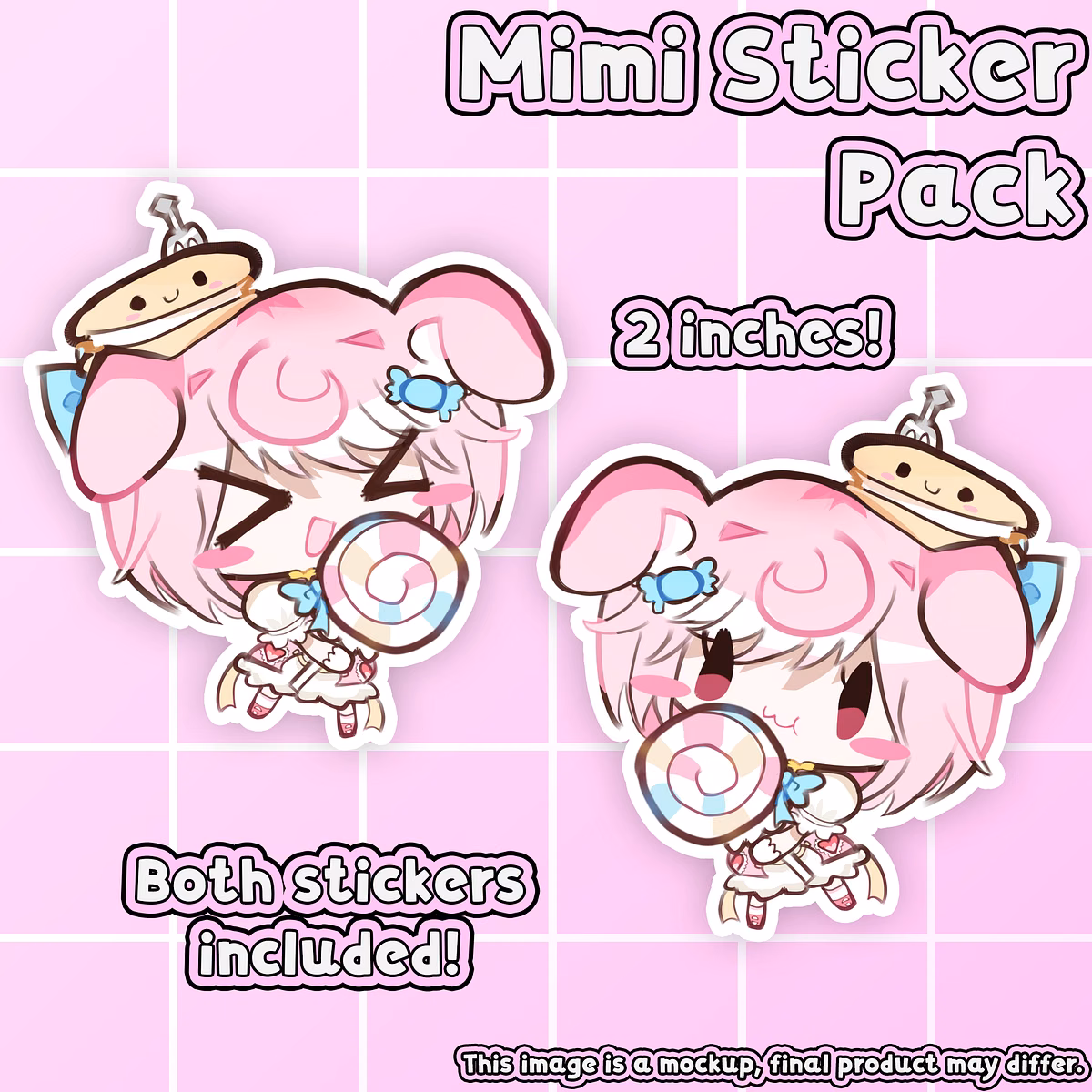Mimi Sticker Pack [PREORDER] | RaechitMerch