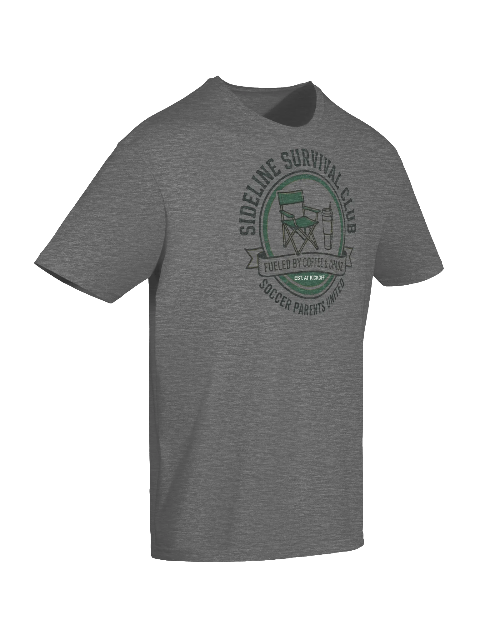 Sideline Survival Club Soccer Parents Tee product image (6)