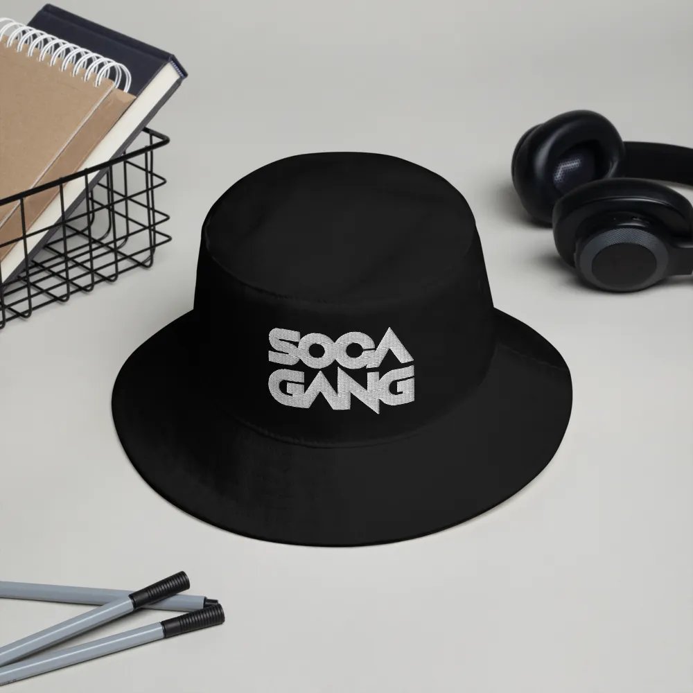 White Logo Bucket Hat (Embroidered) product image (3)