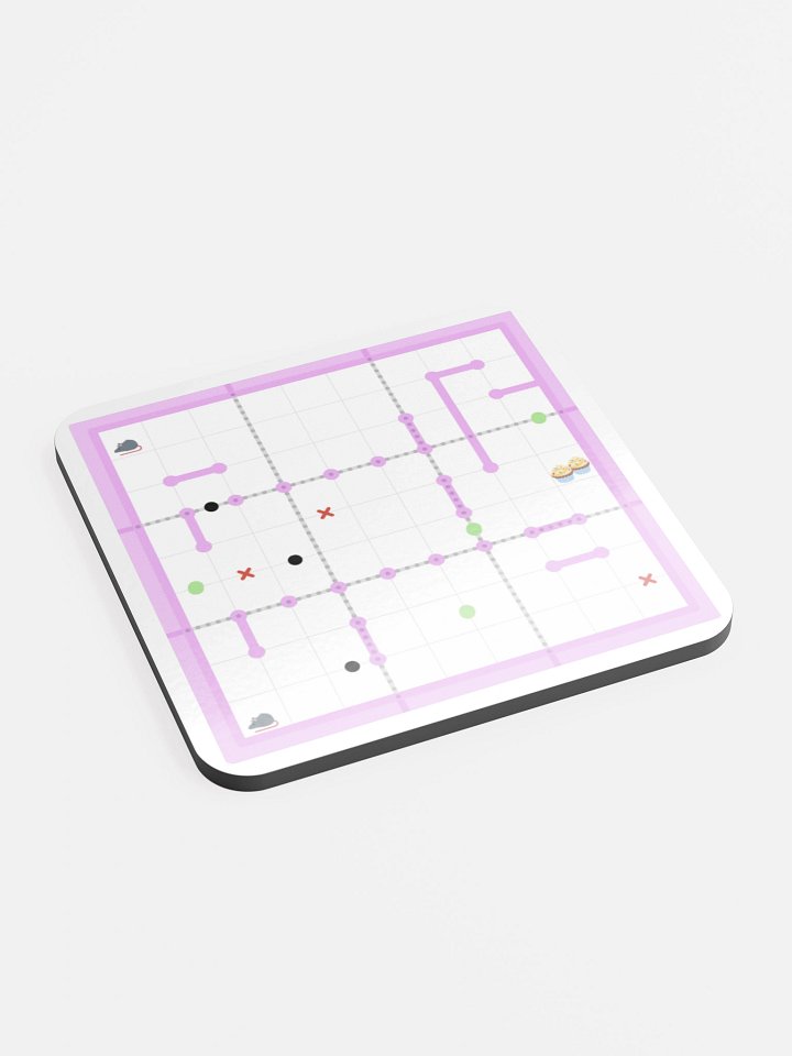 Rat Run Coaster Pink product image (2)