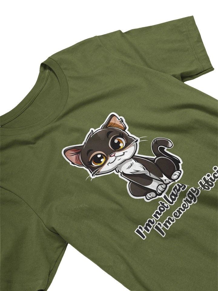 Energy Efficient Cat T-Shirt product image (2)