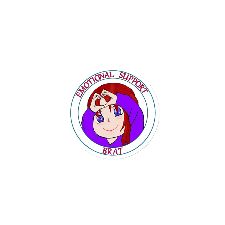 Emotional Support Brat Magnet product image (1)