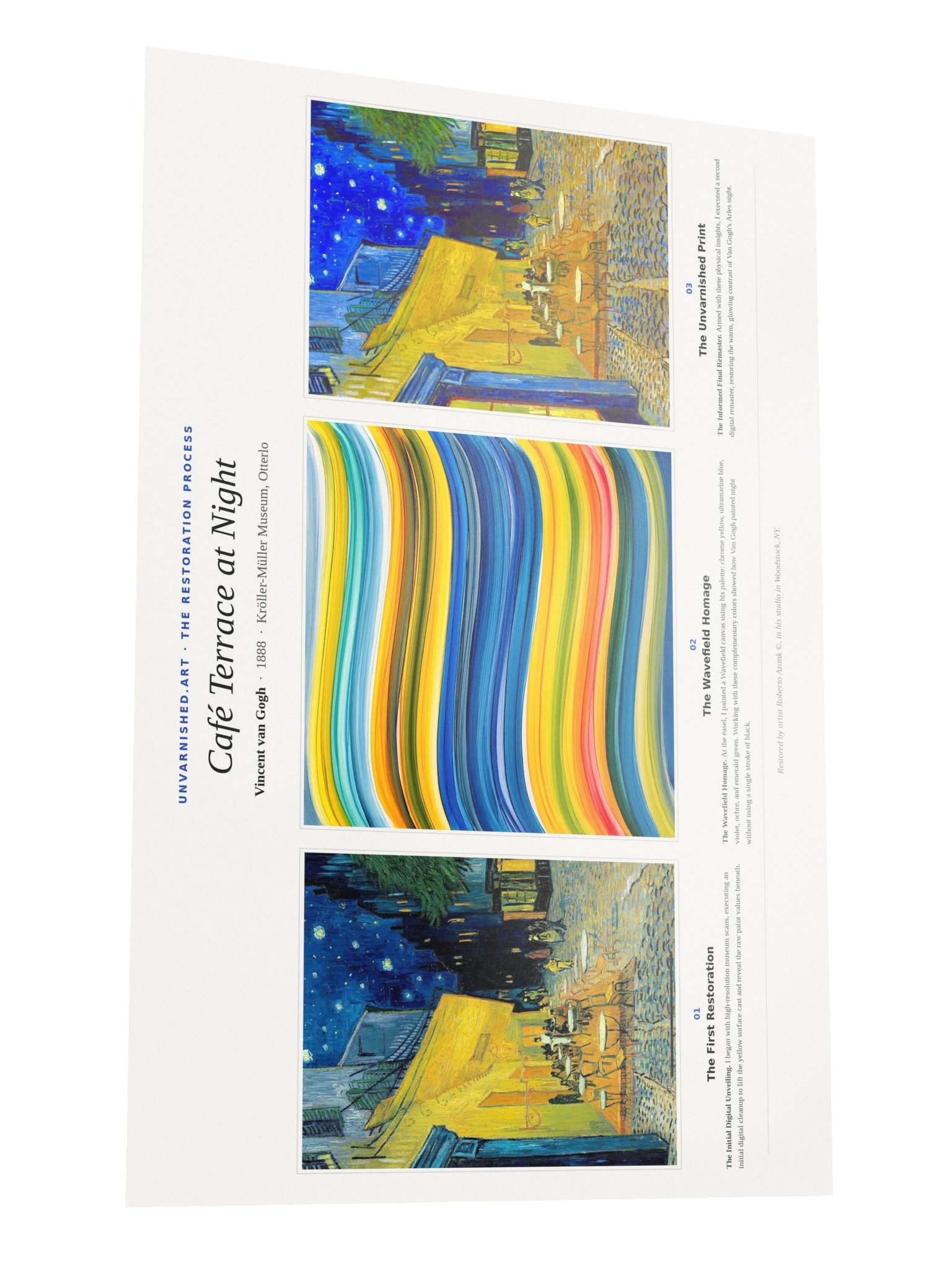 Café Terrace at Night — Process Poster product image (3)