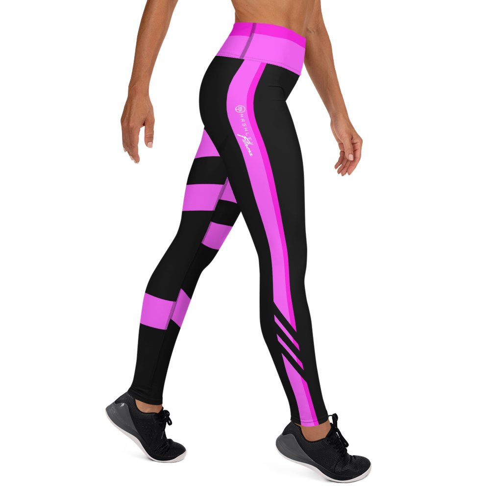 Smashley Fitness - Fitness Pink Yoga Leggings product image (9)