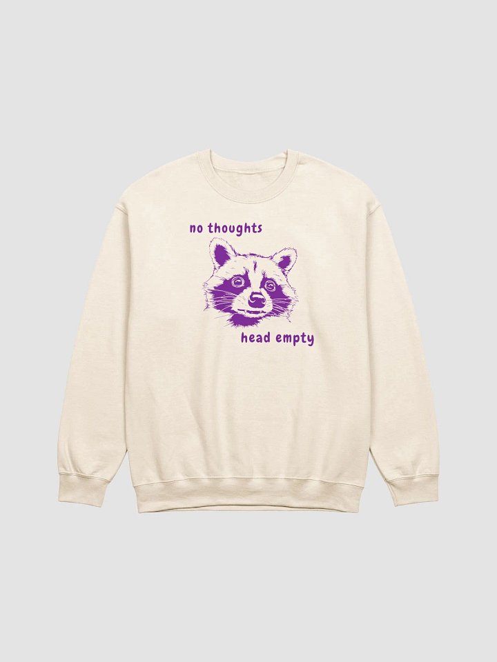 No thoughts head empty Crewneck product image (1)