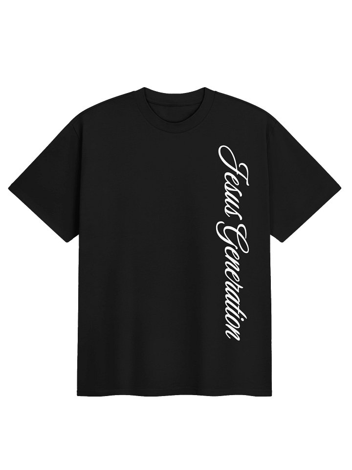 jesus gen cursive tee product image (1)