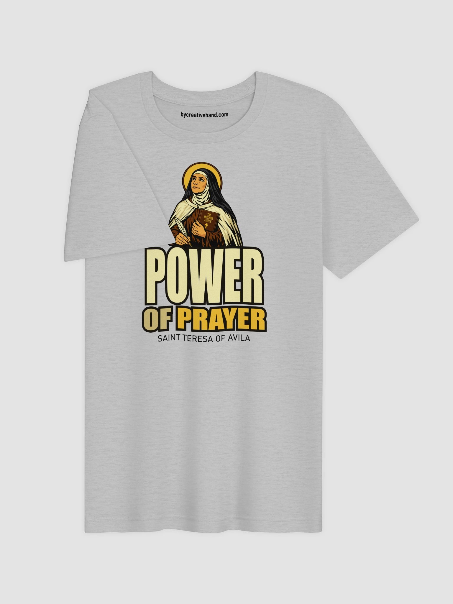 Power of Prayer - Saint Teresa of Avila T-Shirt (Front & Back) product image (5)