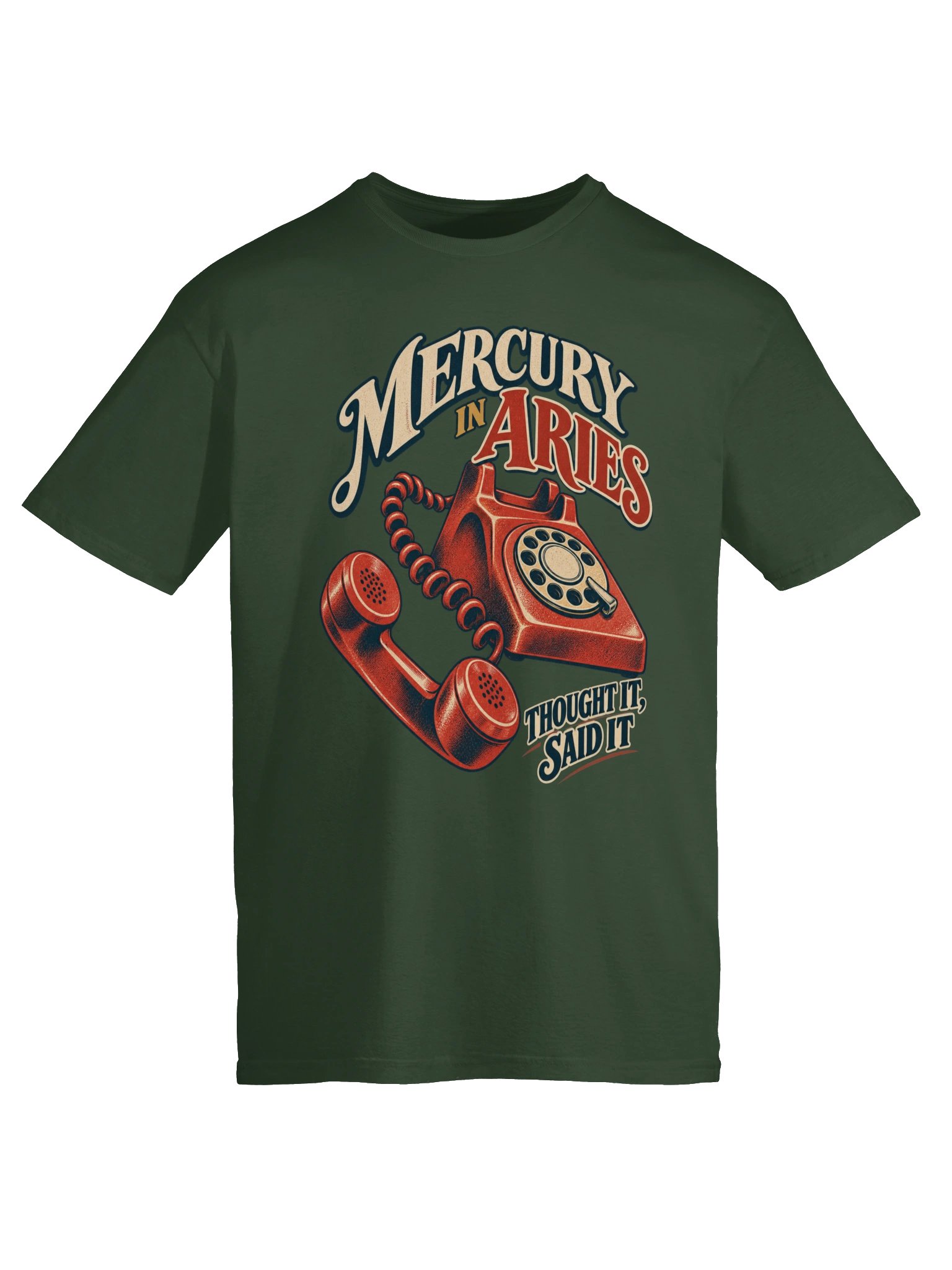 Mercury in Aries Thought It, Said It Tee product image (5)
