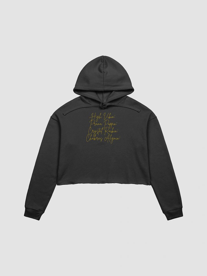 HIGH VIBIN’ CROP – GOLD product image (1)