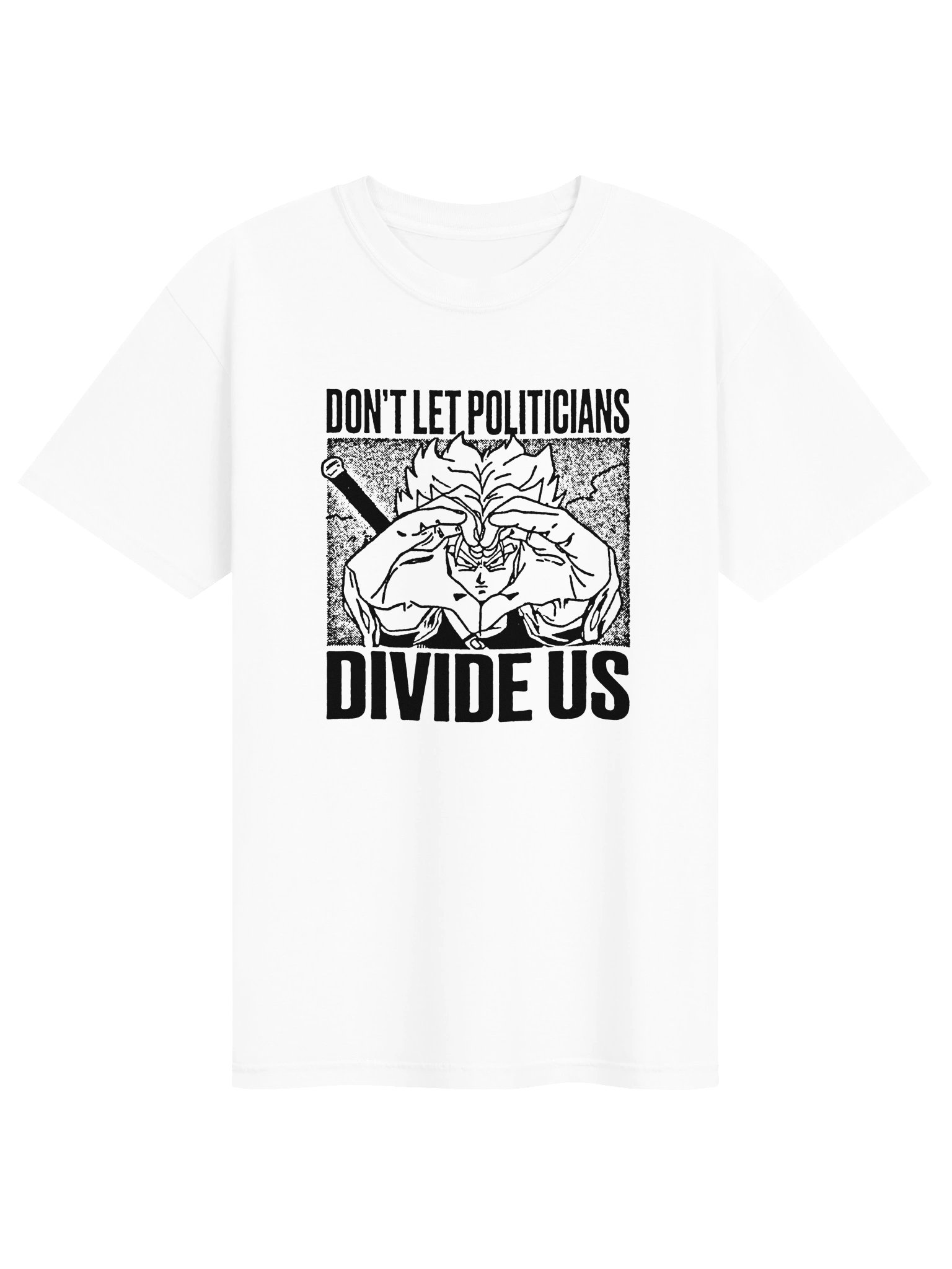 DIVIDE US ! T-shirt. white vers. product image (1)