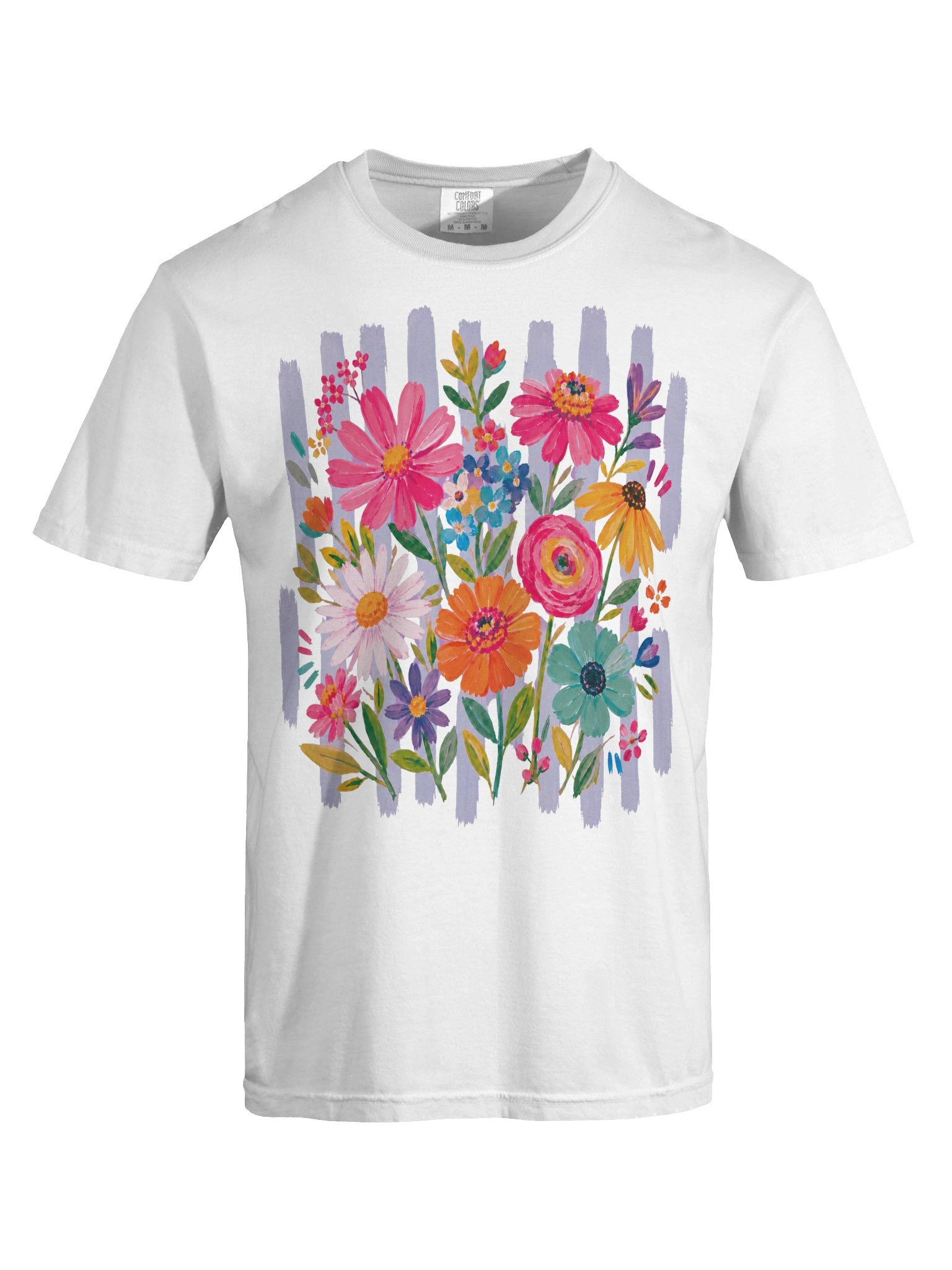 Painterly Floral Cluster Tee — Gear Camel product image (30)