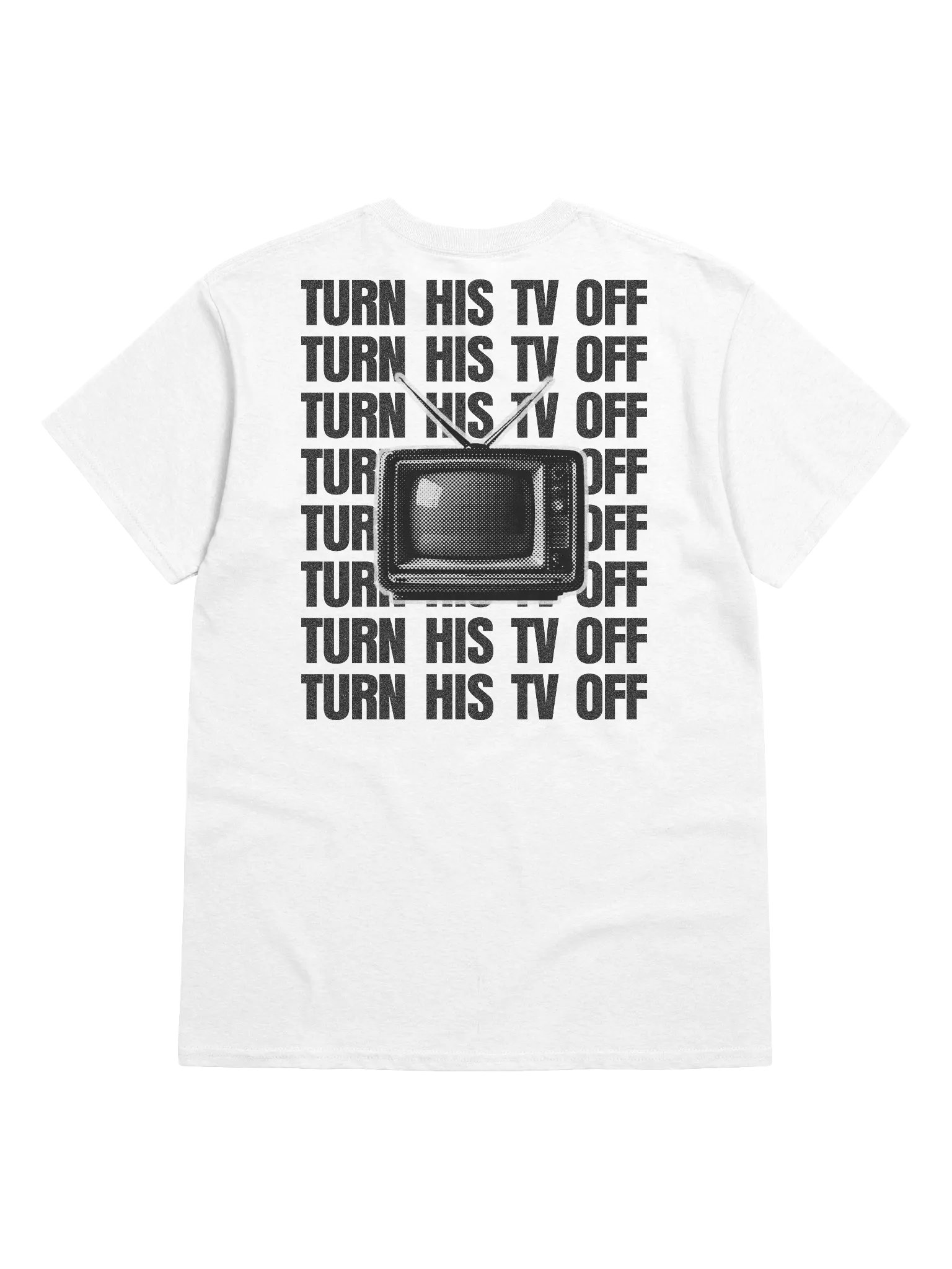 TV OFF T-Shirt WHITE product image (1)