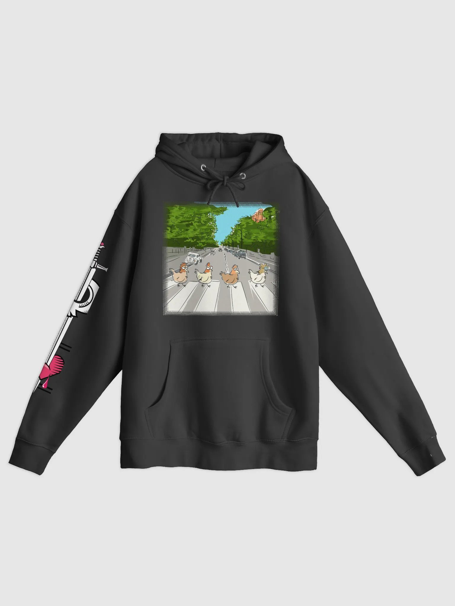 Why four chickens crossed Abbey Road? product image (1)