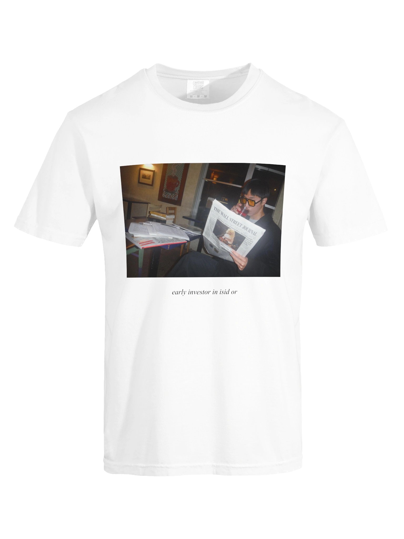 "Early Investor in isid or" T-Shirt [White] product image (9)