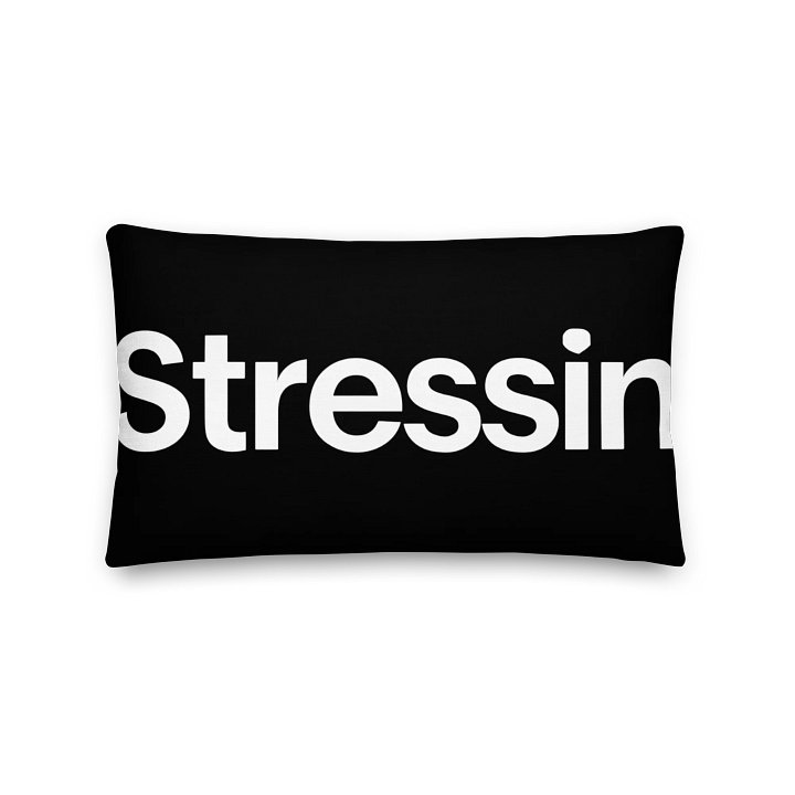 Stressin Luxe Linen All-Over Print Pillow product image (2)