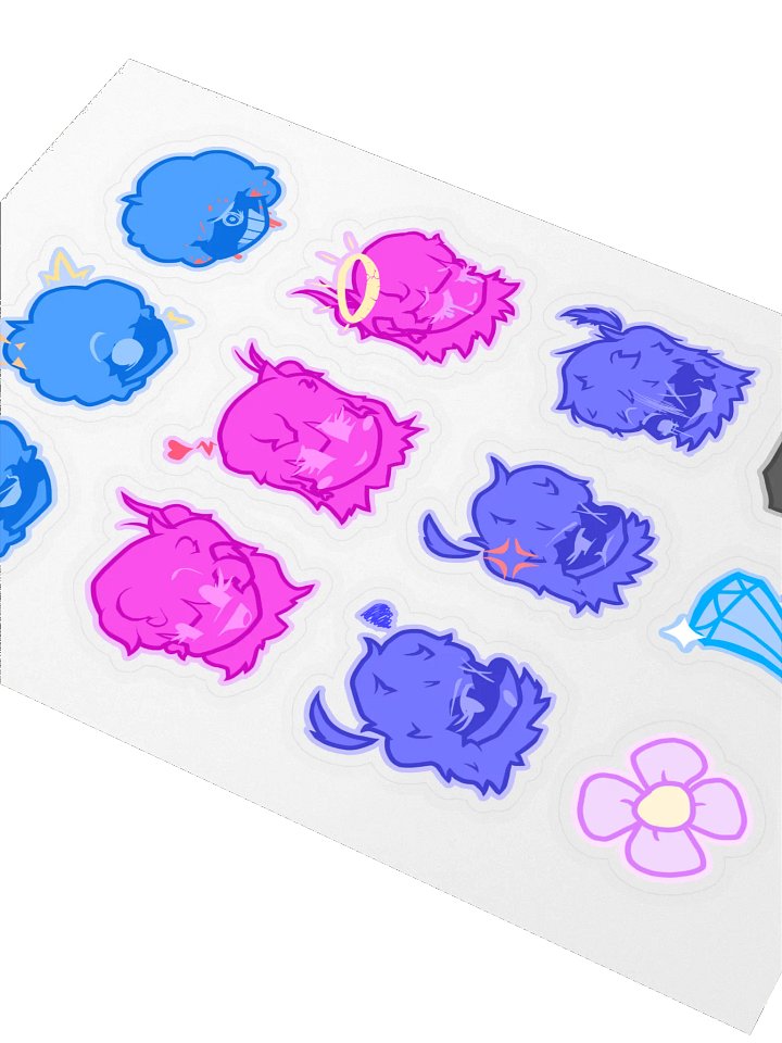 The Trio Sticker Set product image (2)