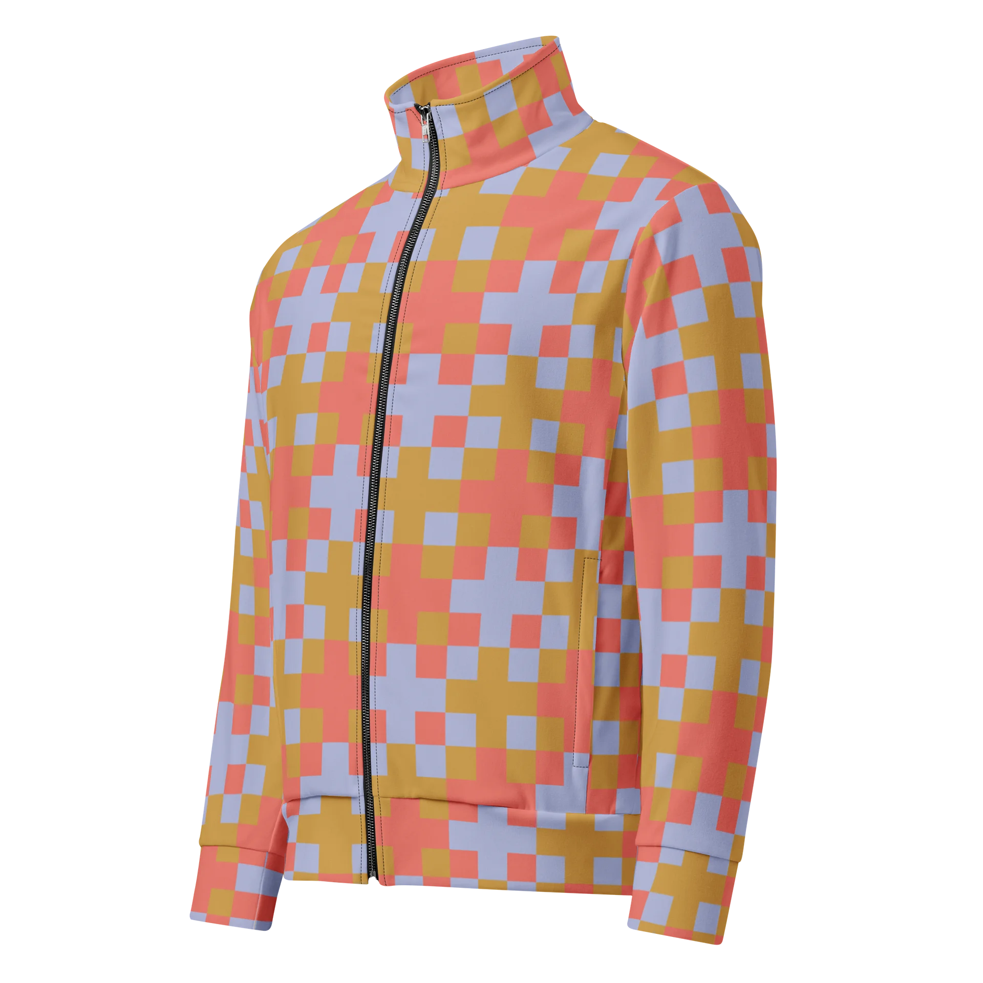Pastel Mosaic Track Jacket product image (1)