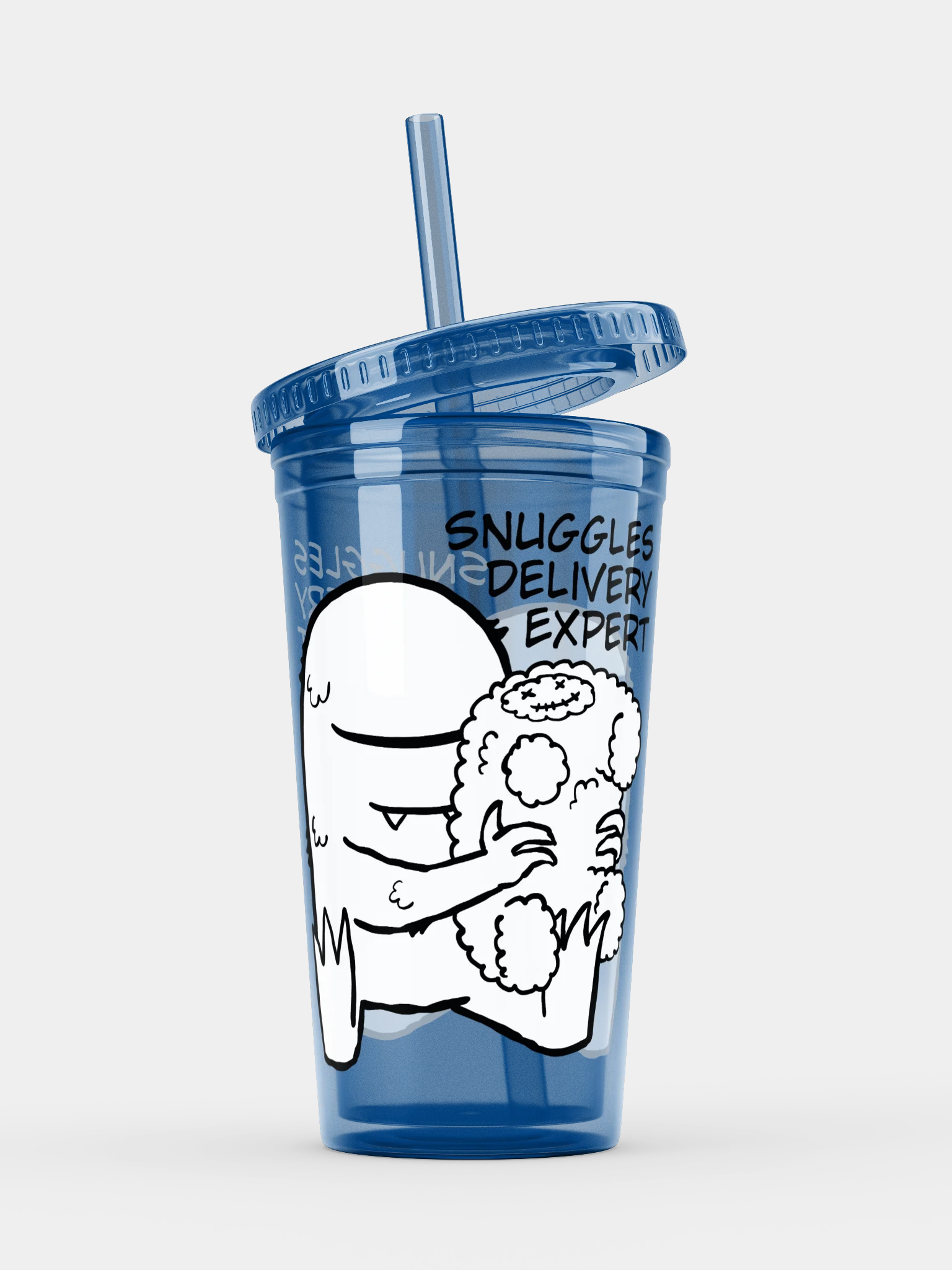 Snuggles Delivery Expert Plastic Tumbler product image (1)