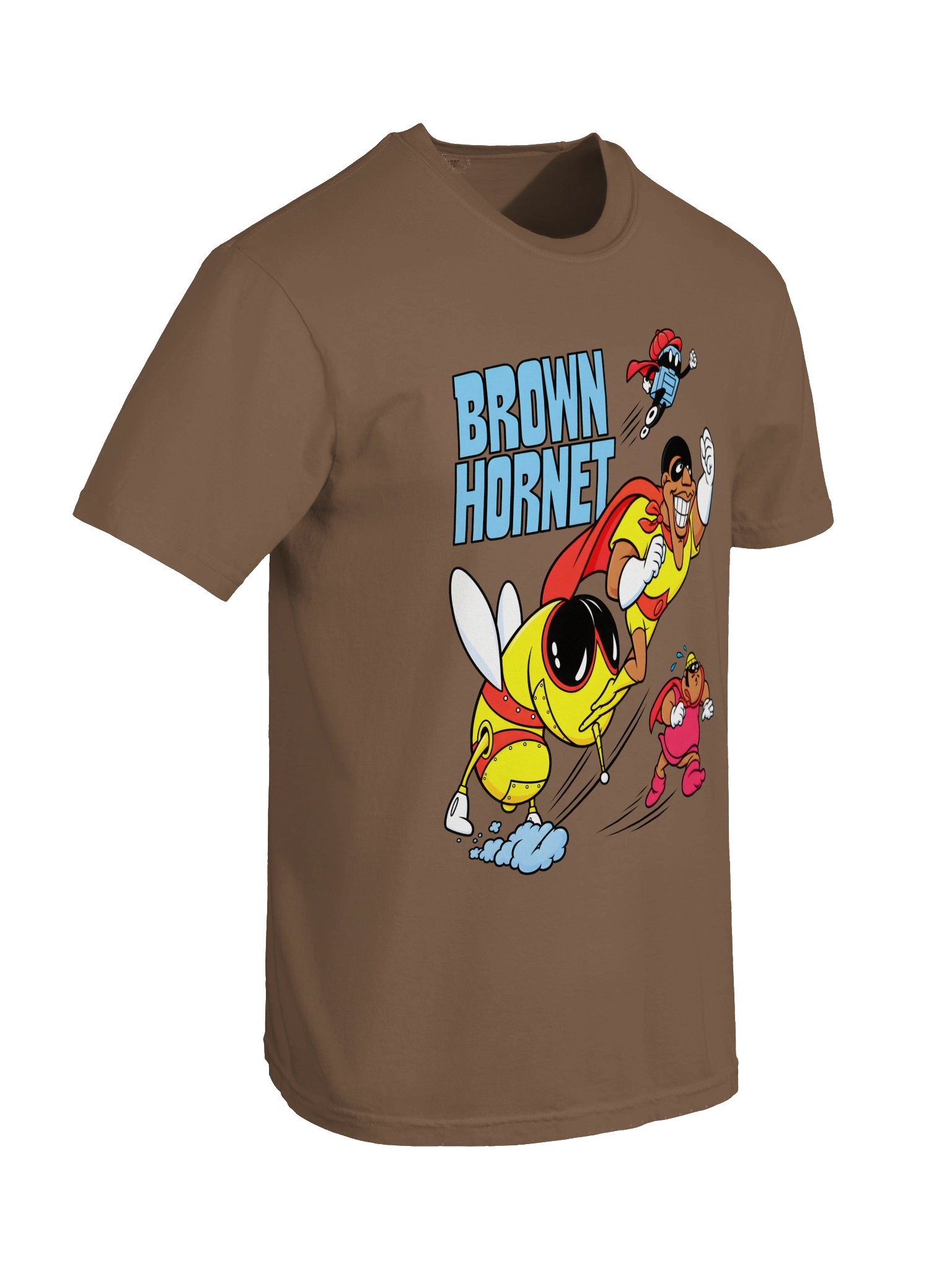 Brown Hornet Superhero Tee (teeSZN™ RESTORED) product image (3)