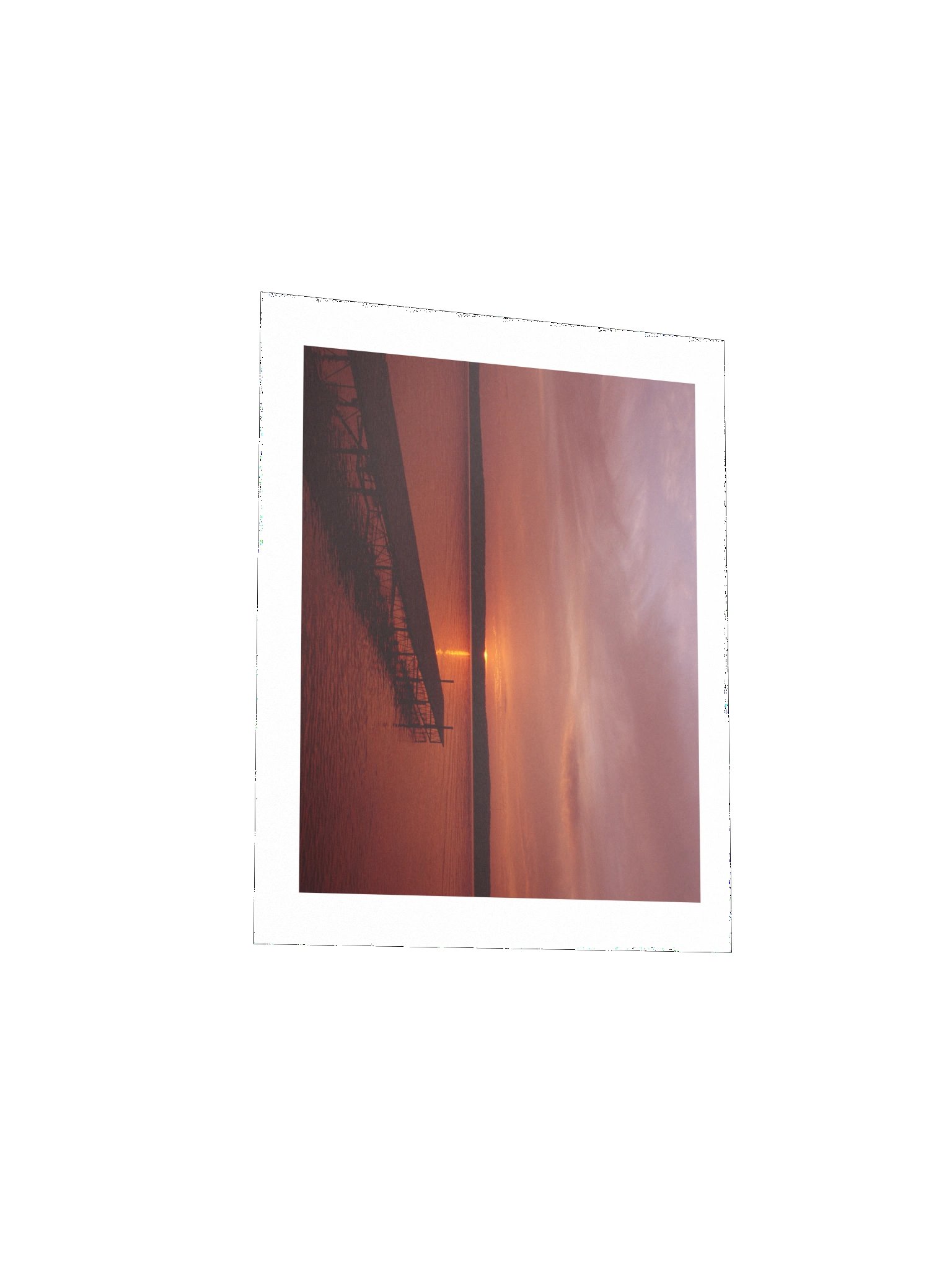 Sunset Dock Print product image (5)