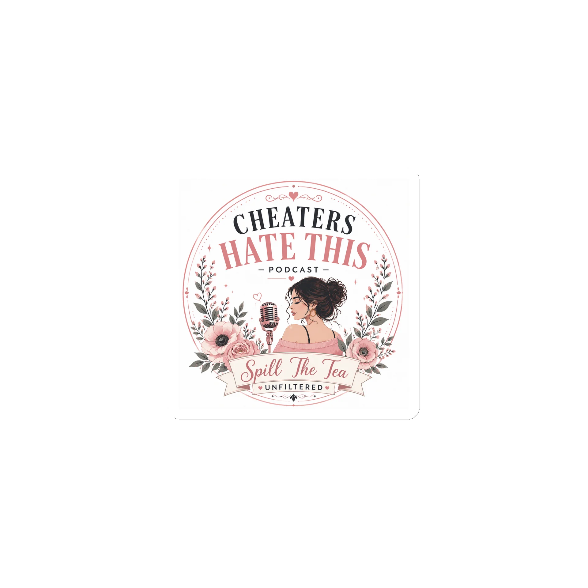 Spill the Tea Unfiltered Podcast Magnet product image (1)