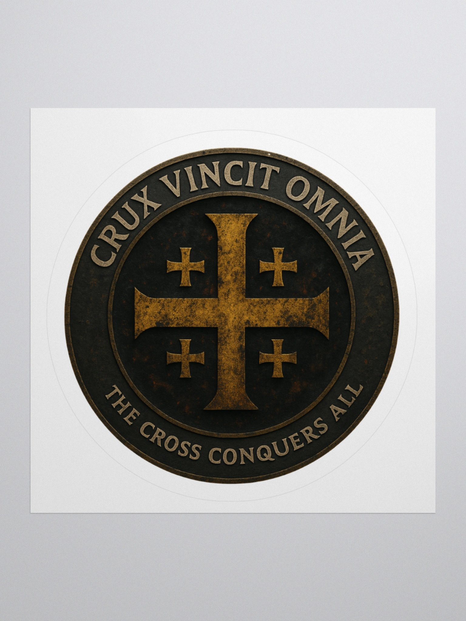 Crux Vincit Omnia sticker product image (1)