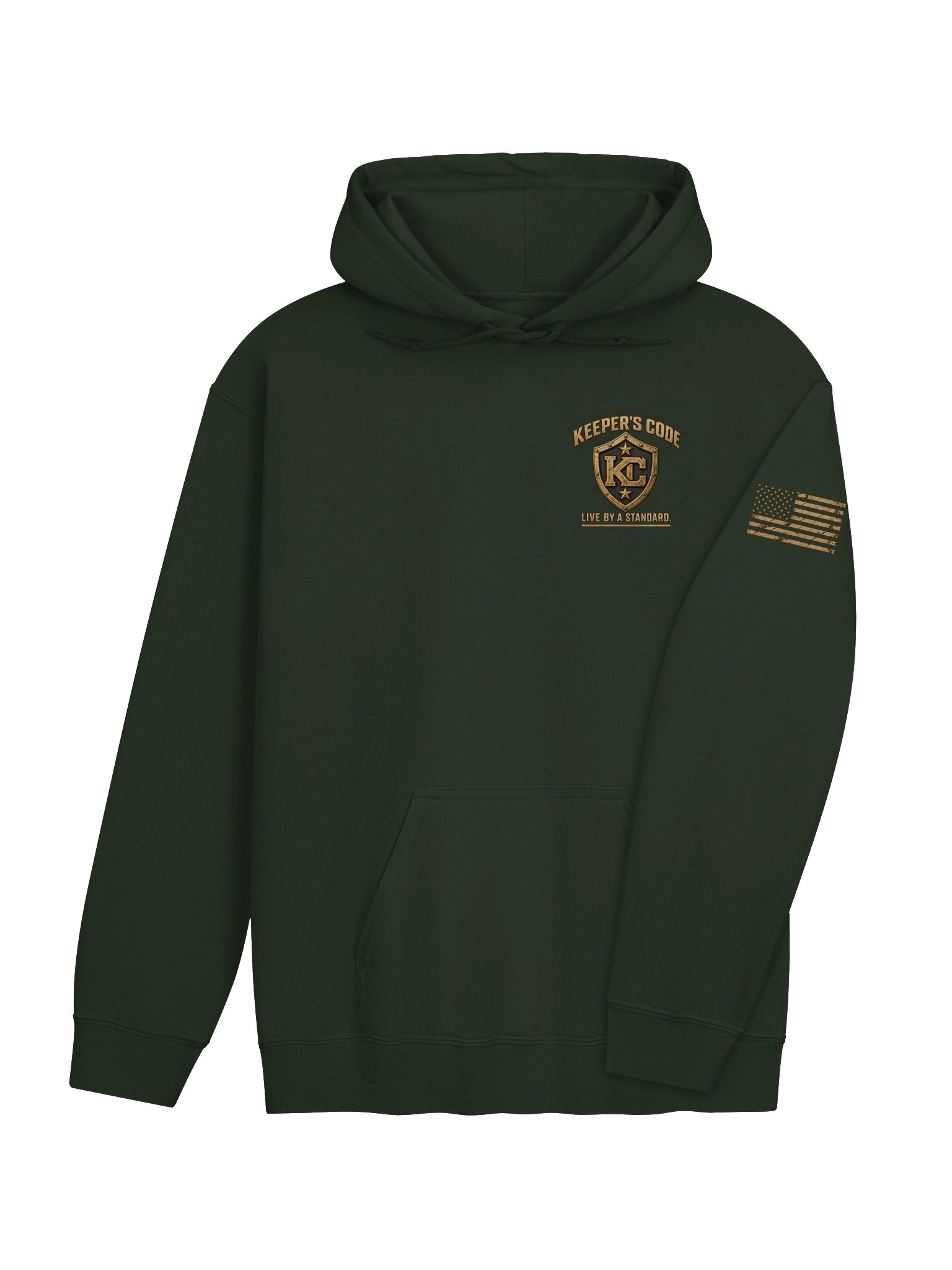 Keeper’s Code™ Women's Freedom Has a Code Eagle Patriotic Hoodie product image (6)