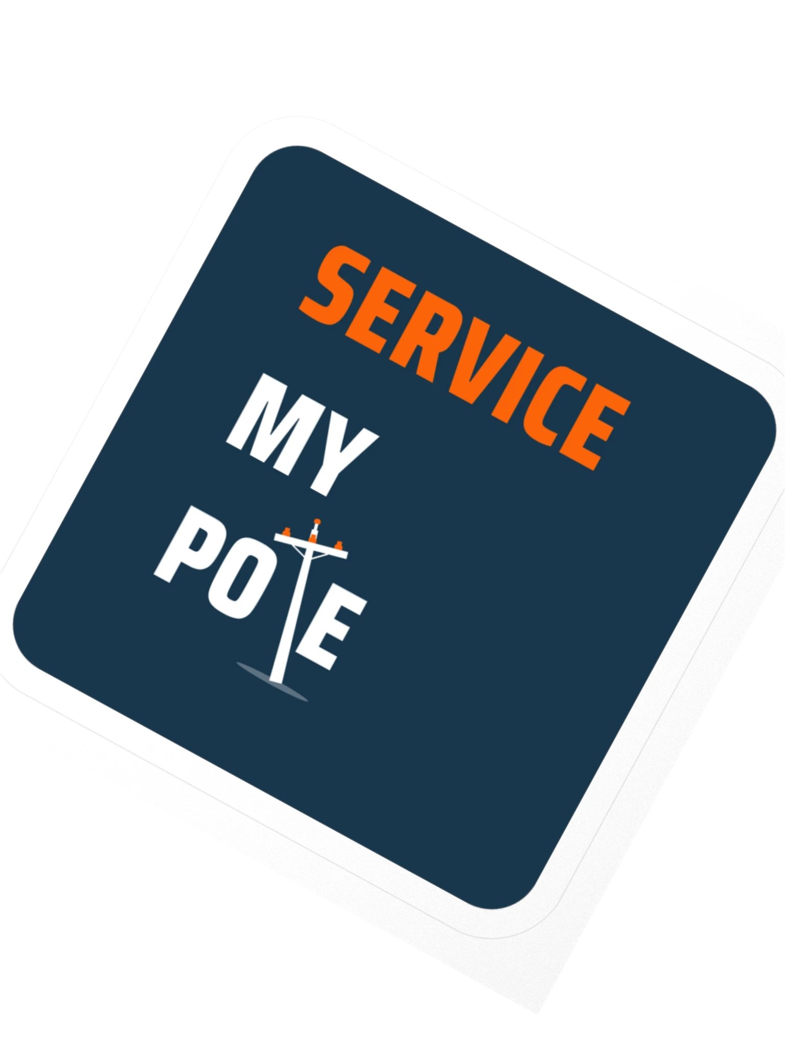 Service My Pole Sticker product image (2)