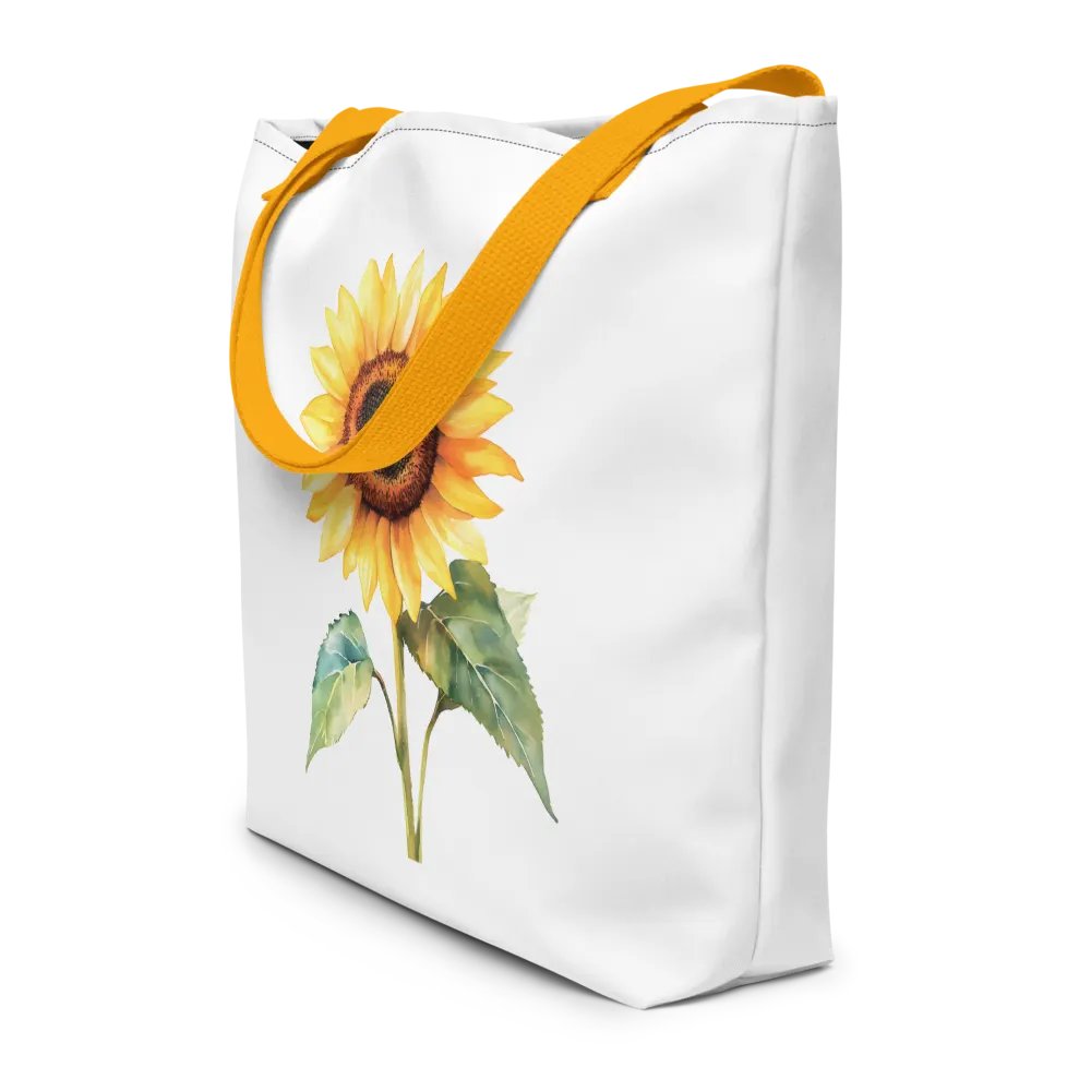 Vibrant Sunflower All-Over Tote Bag product image (8)