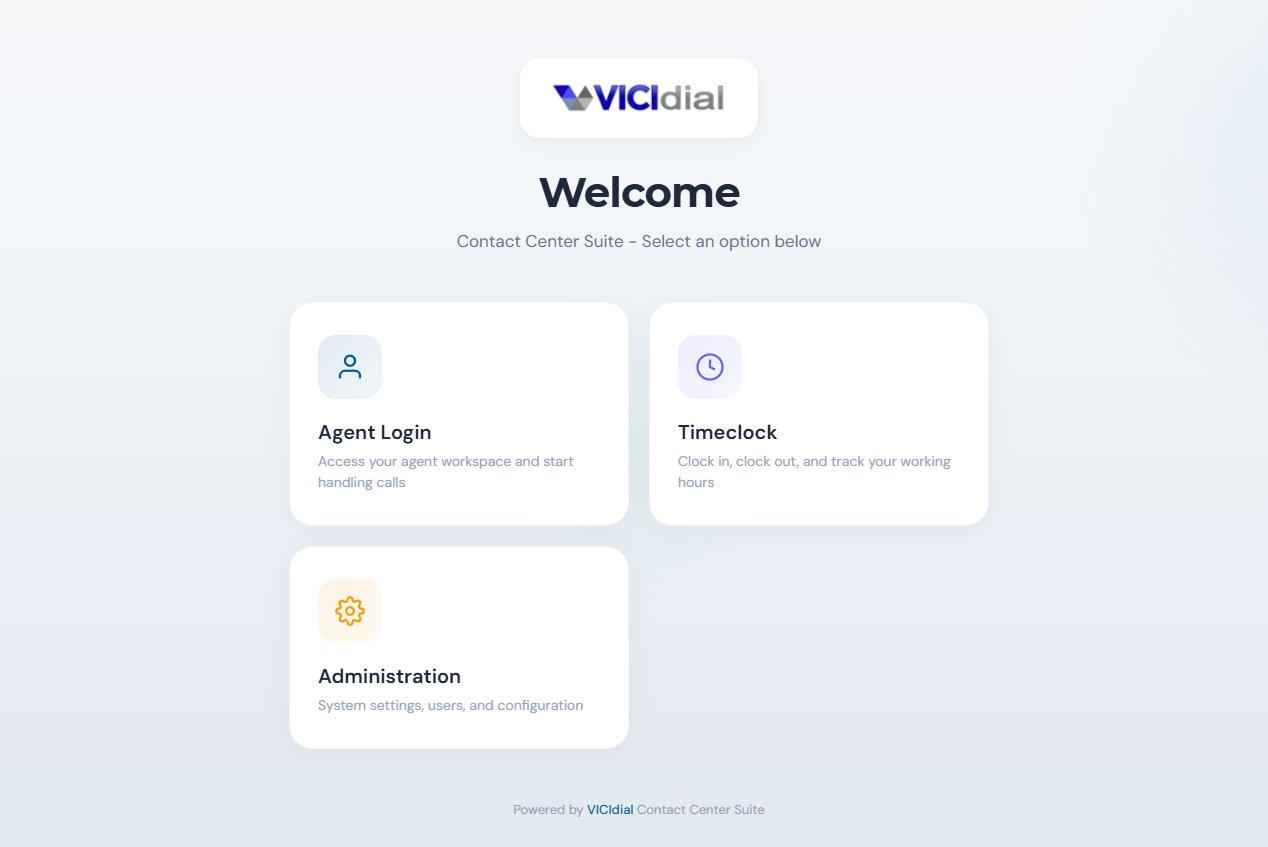 Vicidial Agent Theme /Custom realtime repotrs and Custom Welcome Page product image (2)