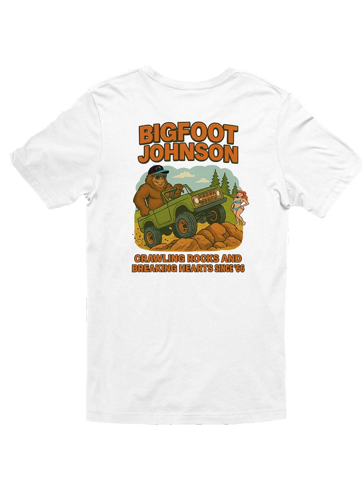 Bigfoot Johnson Breaking Hearts Tee (White) product image (2)