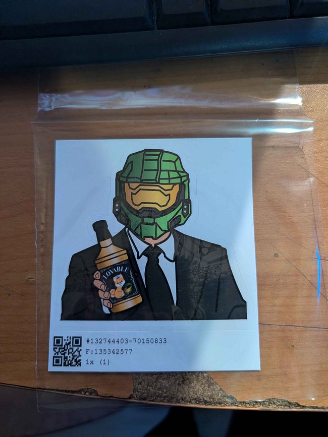 Lovable Halo Addiction Sticker Set