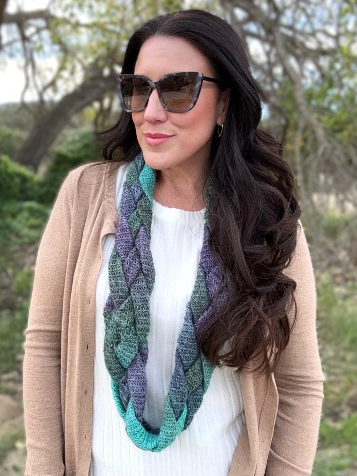 Braided Infinity Scarf product image (1)