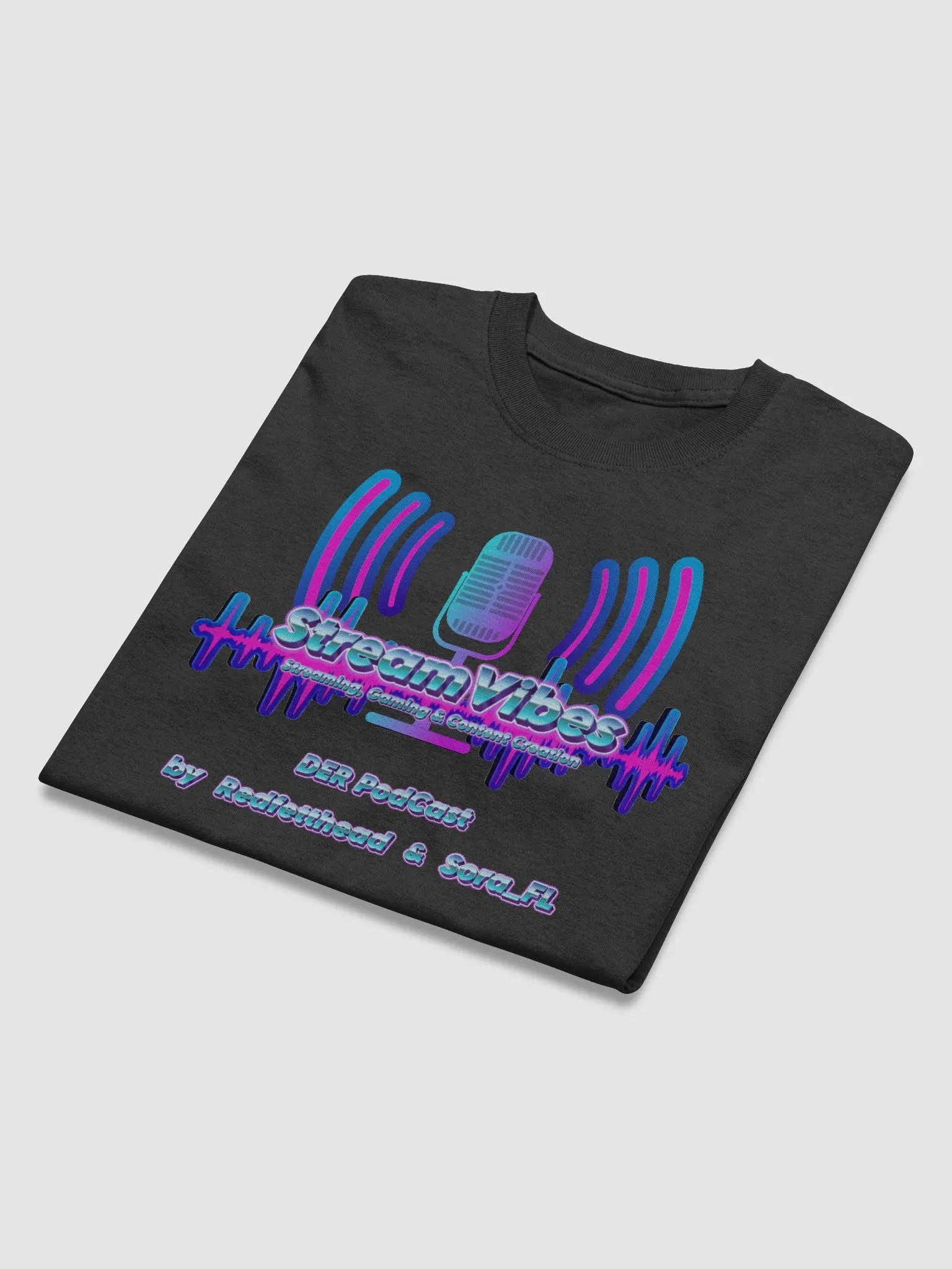 StreamVibes Premium T-Shirt product image (4)