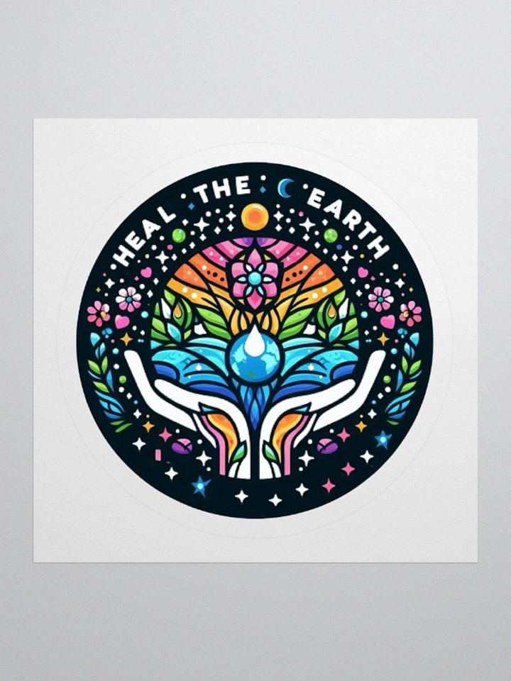 Heal the Earth Symmetry Stickers product image (3)