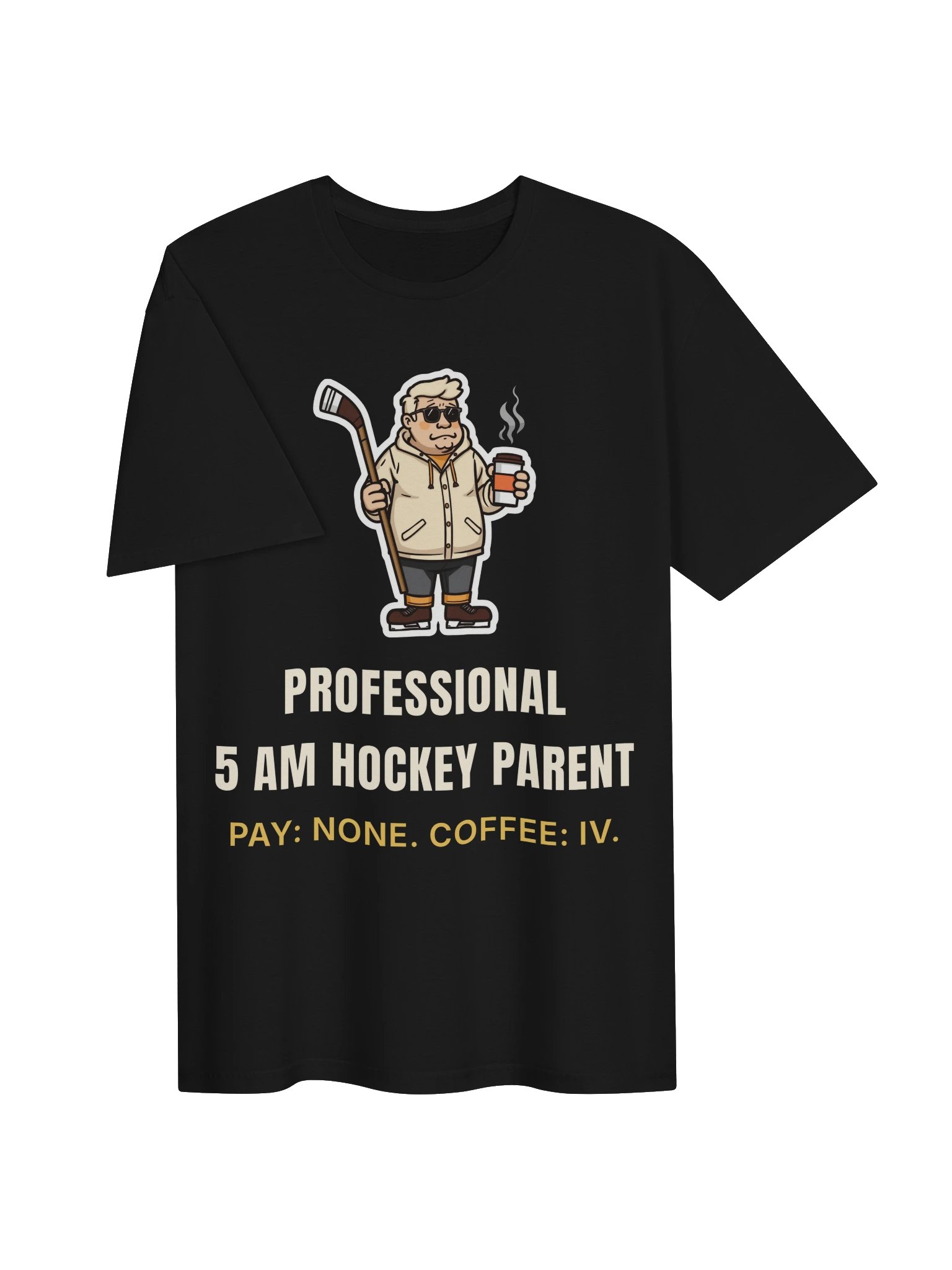 Professional 5 AM Hockey Parent Shirt – Funny Hockey Dad Gift Tee product image (3)