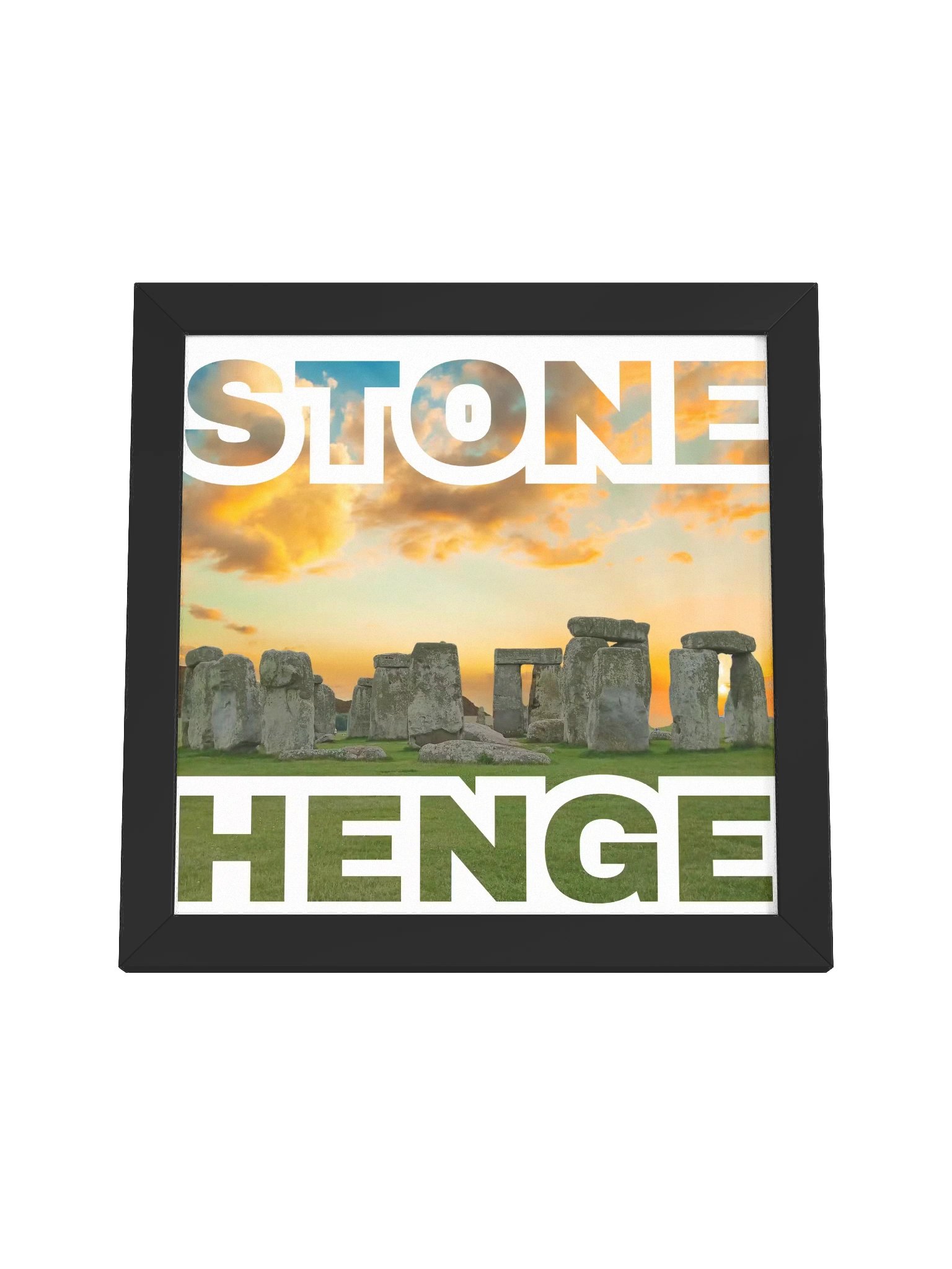 Stonehenge Leinwandbild – Mystisches England Wandbild bei Sonnenuntergang, Modernes Design, Stonehenge Poster, Home Decor product image (50)