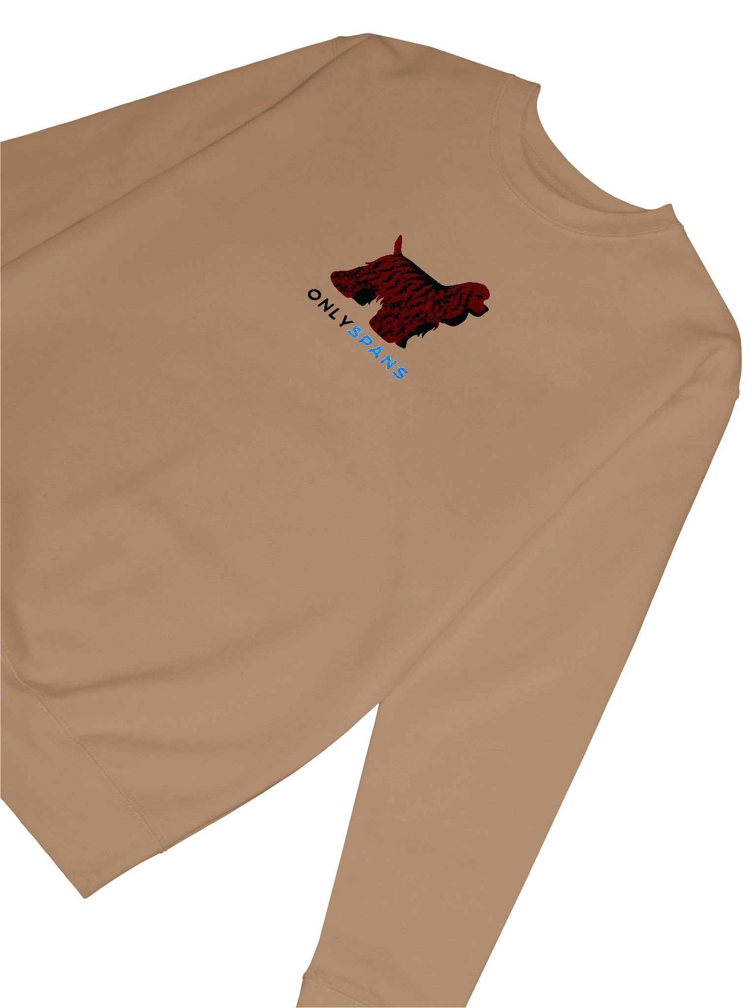 Only Spans Sweatshirt (Embroidered) of an American Cocker Spaniel(Liver) product image (32)