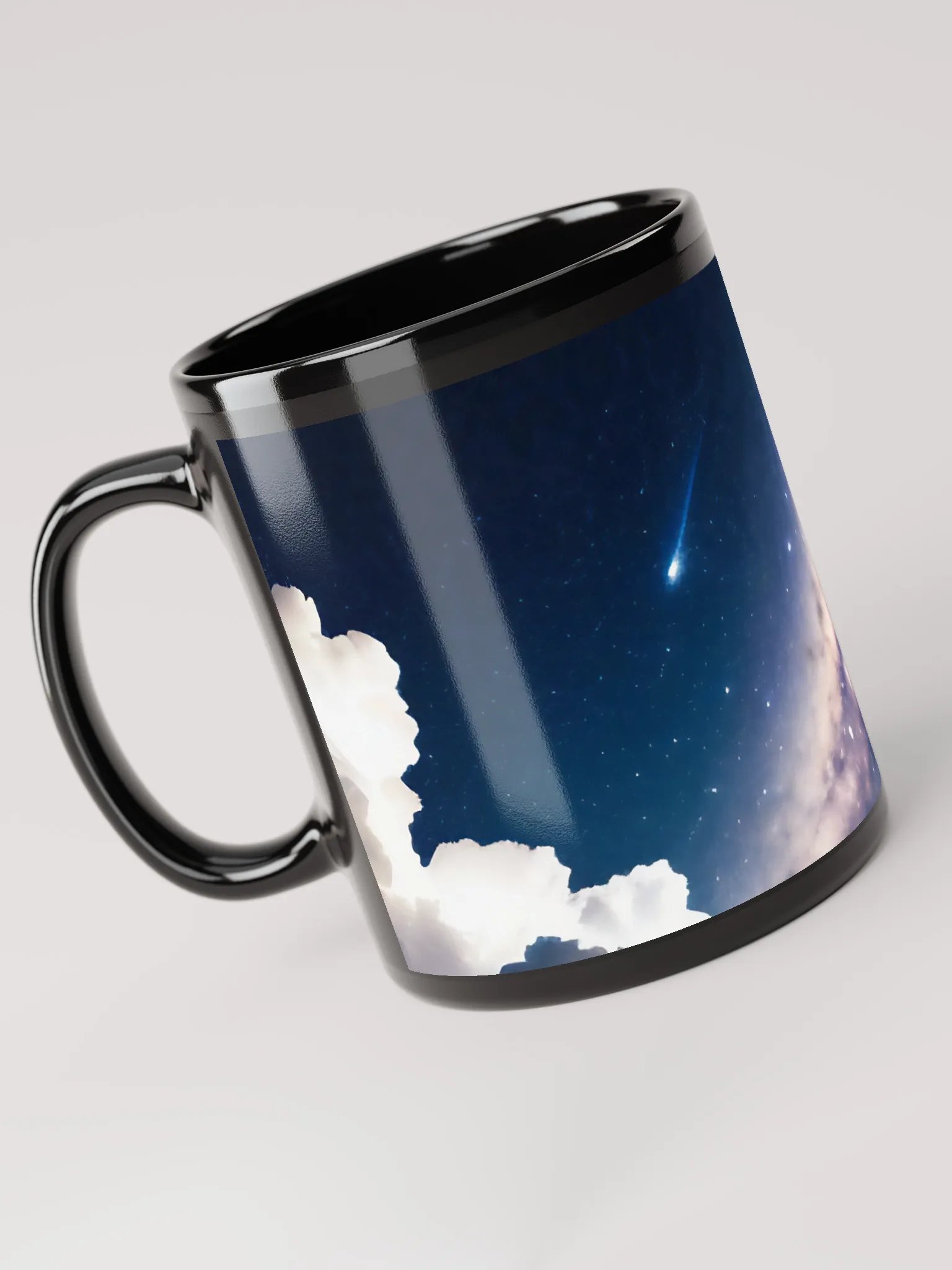 DO IT ALL Black Glossy Mug product image (6)