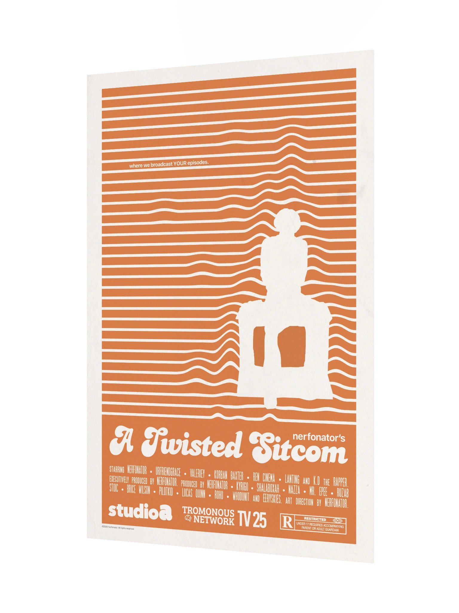 "A Twisted Sitcom" Wavelength Poster product image (3)
