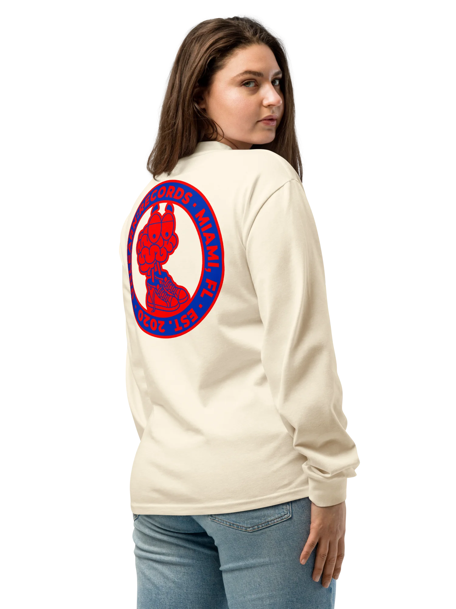 Brain Long Sleeve Tee: Light product image (4)