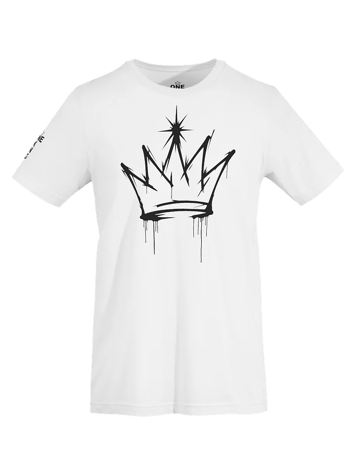 ONE KING Urban Crown Warrior Edition Premium T-Shirt black print product image (2)