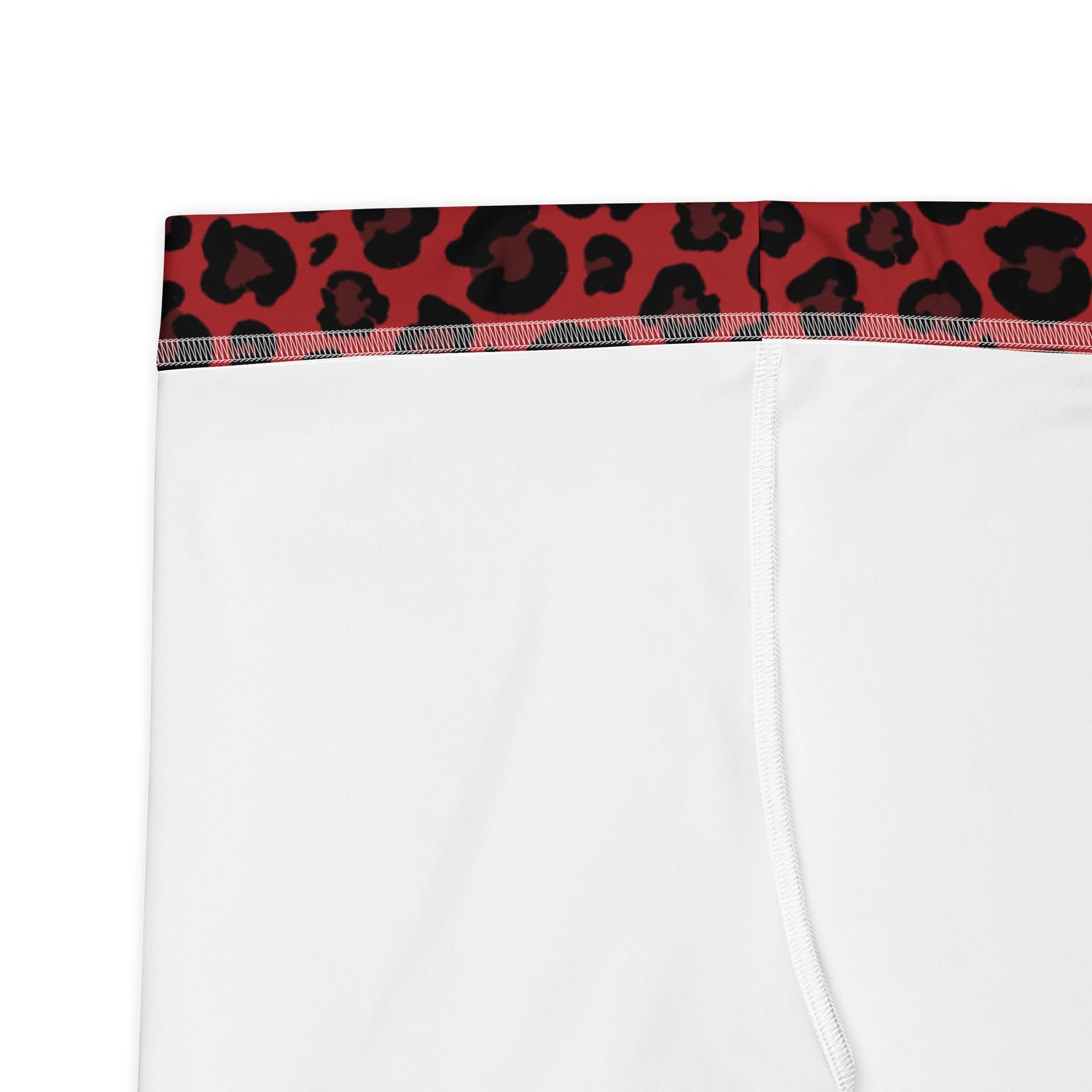Bold Red Leopard Print Leggings for Active Wear product image (7)
