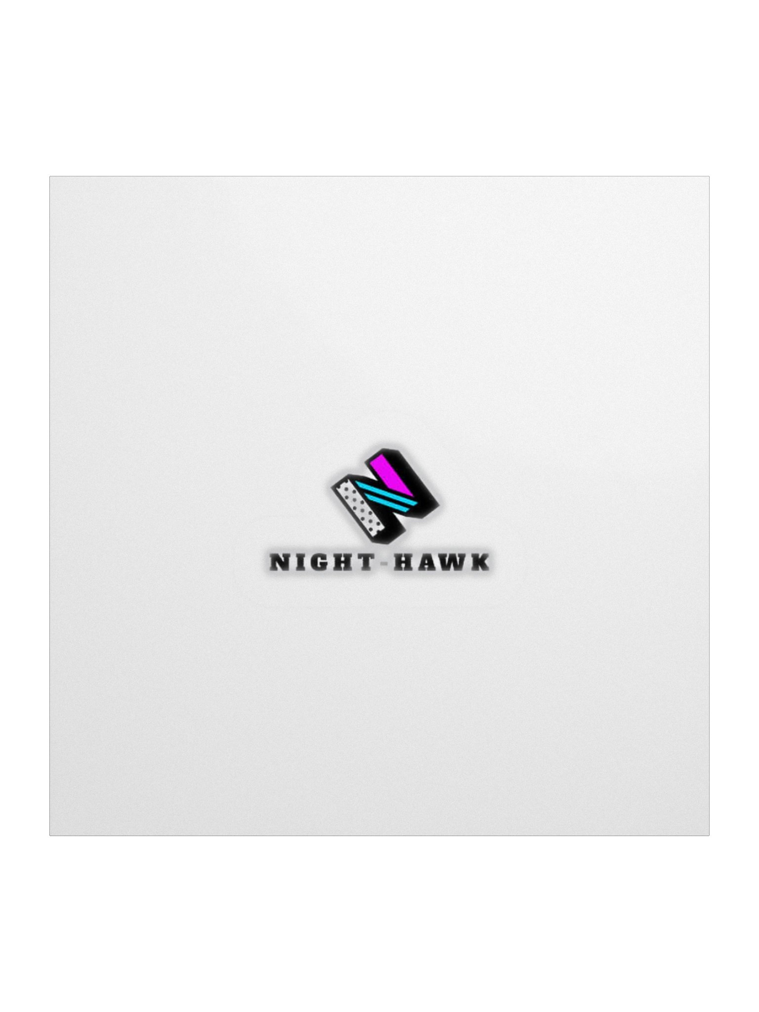NIGHT-HAWK Geometric Logo Stickers product image (1)