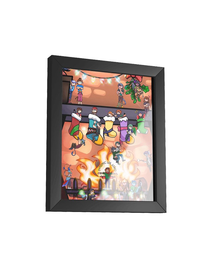 Vibrant Ayous Wood Framed Matte Poster product image (4)