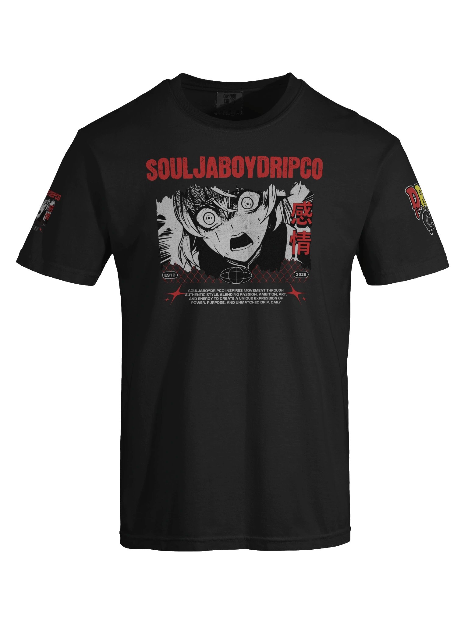 SOULJABOYDRIPCO Anime T-Shirt product image (7)