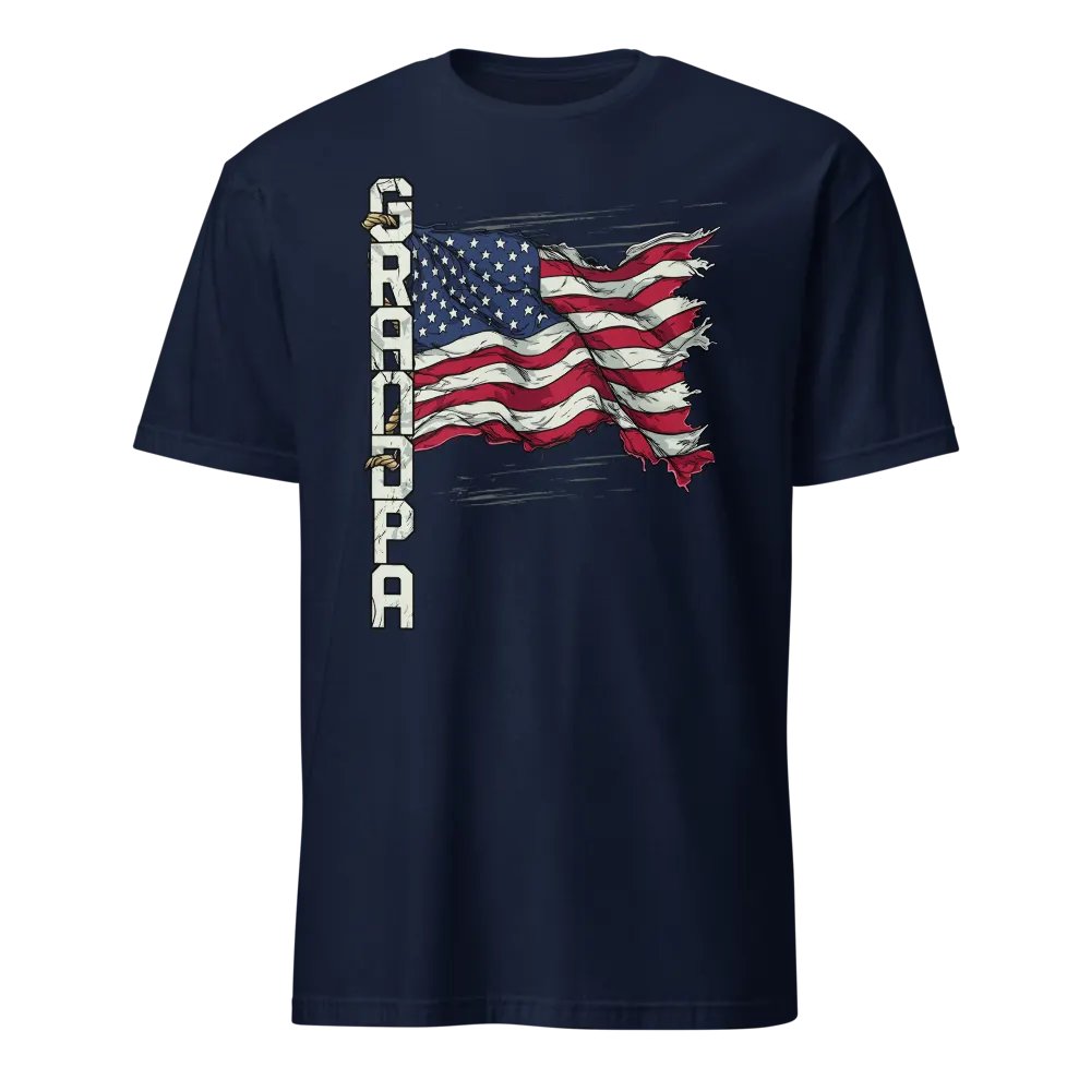 Grandpa Torn American Flag product image (11)