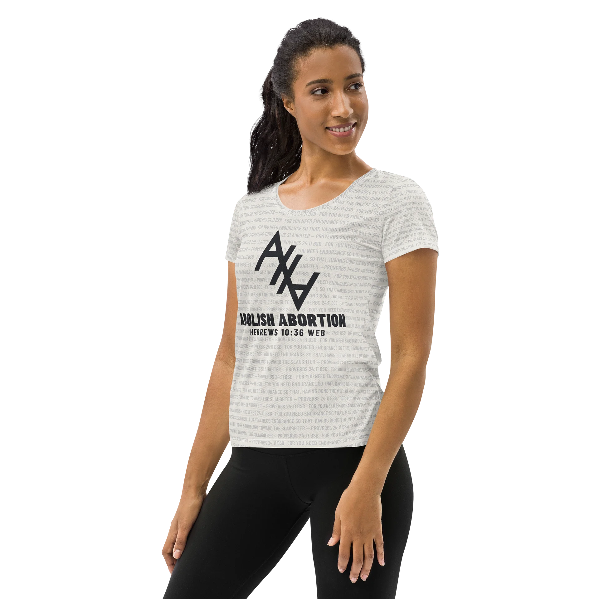 Scripture Women's Athletic Tee product image (3)