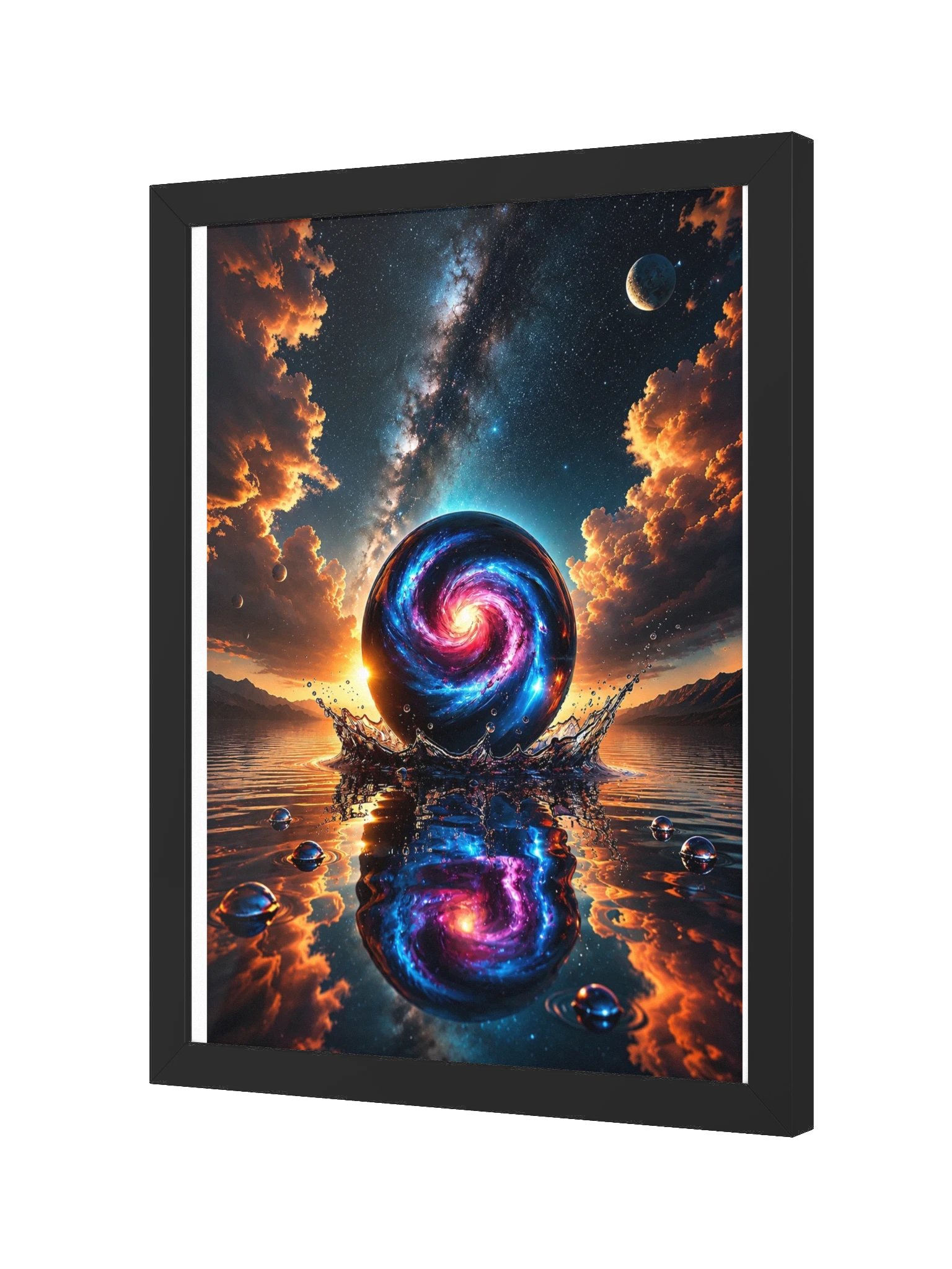 Cosmic Orb Framed Poster product image (28)